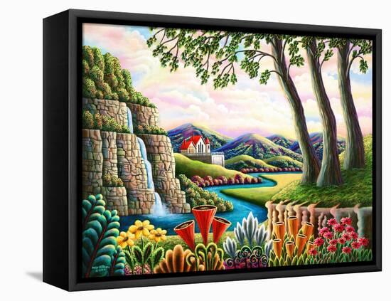 River of Dream-Andy Russell-Framed Stretched Canvas