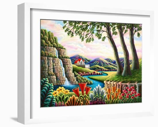 River of Dreams-Andy Russell-Framed Art Print