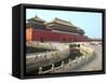 River of Gold, Forbidden City, Beijing, China, Asia-Kimberly Walker-Framed Stretched Canvas