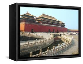 River of Gold, Forbidden City, Beijing, China, Asia-Kimberly Walker-Framed Stretched Canvas