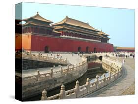 River of Gold, Forbidden City, Beijing, China, Asia-Kimberly Walker-Stretched Canvas