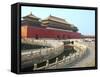 River of Gold, Forbidden City, Beijing, China, Asia-Kimberly Walker-Framed Stretched Canvas