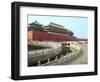 River of Gold, Forbidden City, Beijing, China, Asia-Kimberly Walker-Framed Photographic Print