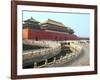 River of Gold, Forbidden City, Beijing, China, Asia-Kimberly Walker-Framed Photographic Print