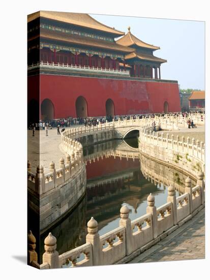 River of Gold, Forbidden City, Beijing, China, Asia-Kimberly Walker-Stretched Canvas