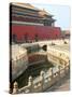 River of Gold, Forbidden City, Beijing, China, Asia-Kimberly Walker-Stretched Canvas