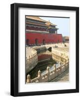 River of Gold, Forbidden City, Beijing, China, Asia-Kimberly Walker-Framed Premium Photographic Print