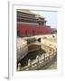 River of Gold, Forbidden City, Beijing, China, Asia-Kimberly Walker-Framed Premium Photographic Print