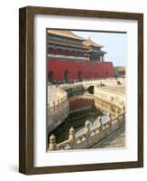 River of Gold, Forbidden City, Beijing, China, Asia-Kimberly Walker-Framed Photographic Print