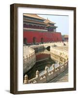 River of Gold, Forbidden City, Beijing, China, Asia-Kimberly Walker-Framed Photographic Print