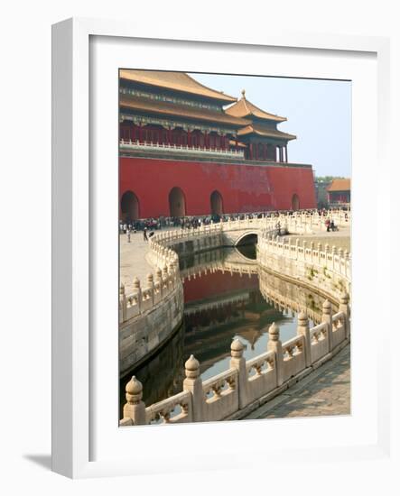 River of Gold, Forbidden City, Beijing, China, Asia-Kimberly Walker-Framed Photographic Print