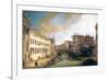 River of Mendicanti-Canaletto-Framed Art Print