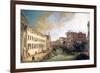 River of Mendicanti-Canaletto-Framed Art Print