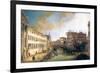 River of Mendicanti-Canaletto-Framed Art Print