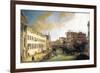 River of Mendicanti-Canaletto-Framed Art Print