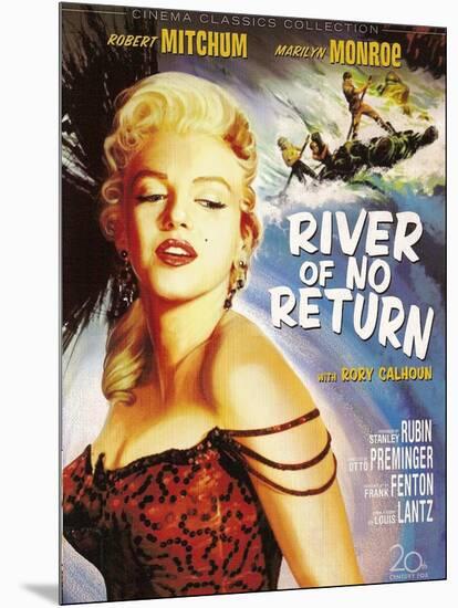 River of No Return, 1954-null-Mounted Art Print