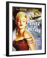 River of No Return, 1954-null-Framed Art Print