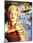 River of No Return, 1954-null-Mounted Art Print