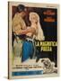 River of No Return, Italian Movie Poster, 1954-null-Stretched Canvas