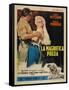 River of No Return, Italian Movie Poster, 1954-null-Framed Stretched Canvas