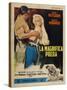 River of No Return, Italian Movie Poster, 1954-null-Stretched Canvas