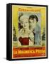 River of No Return, Italian Movie Poster, 1954-null-Framed Stretched Canvas