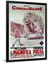 River of No Return, Italian Movie Poster, 1954-null-Framed Art Print