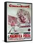 River of No Return, Italian Movie Poster, 1954-null-Framed Stretched Canvas