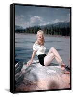 River of No Return, Marilyn Monroe, Directed by Otto Preminger, 1954-null-Framed Stretched Canvas