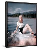 River of No Return, Marilyn Monroe, Directed by Otto Preminger, 1954-null-Framed Photo