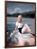 River of No Return, Marilyn Monroe, Directed by Otto Preminger, 1954-null-Framed Photo