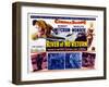 River of No Return, UK Movie Poster, 1954-null-Framed Art Print