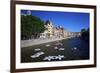 River Onyar During the Flower Festival, Girona, Catalonia, Spain-Rob Cousins-Framed Photographic Print