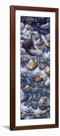 River Otter 2-Jeff Tift-Framed Giclee Print