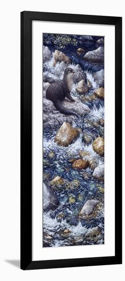 River Otter 2-Jeff Tift-Framed Giclee Print