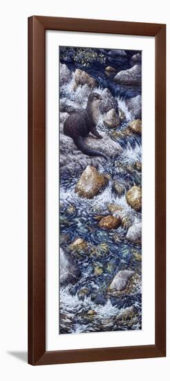 River Otter 2-Jeff Tift-Framed Giclee Print