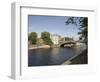 River Ouse with Lendal Bridge and Lendal Tower Beyond, York, Yorkshire, England-Pearl Bucknall-Framed Photographic Print