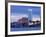 River Palms and Harrah's Casinos on the Colorado River, Laughlin City, Nevada, USA-Richard Cummins-Framed Photographic Print