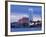 River Palms and Harrah's Casinos on the Colorado River, Laughlin City, Nevada, USA-Richard Cummins-Framed Photographic Print