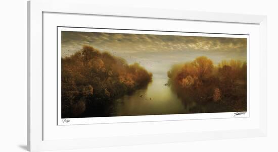 River Panorama-Donald Satterlee-Framed Giclee Print