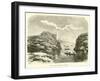 River Pass-Édouard Riou-Framed Giclee Print