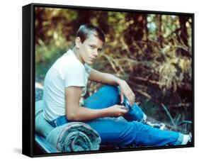 River Phoenix, Stand by Me (1986)-null-Framed Stretched Canvas