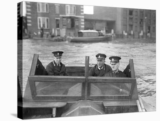 River Police Patrol Boat-null-Stretched Canvas