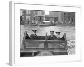 River Police Patrol Boat-null-Framed Photographic Print