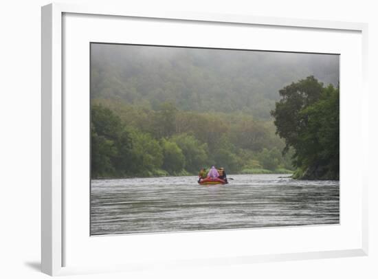River Rafting on the Bystraya River, Kamchatka, Russia, Eurasia-Michael Runkel-Framed Photographic Print