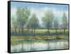 River Reflection II-Tim OToole-Framed Stretched Canvas