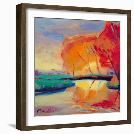 River Reflections-Gerry Baptist-Framed Giclee Print