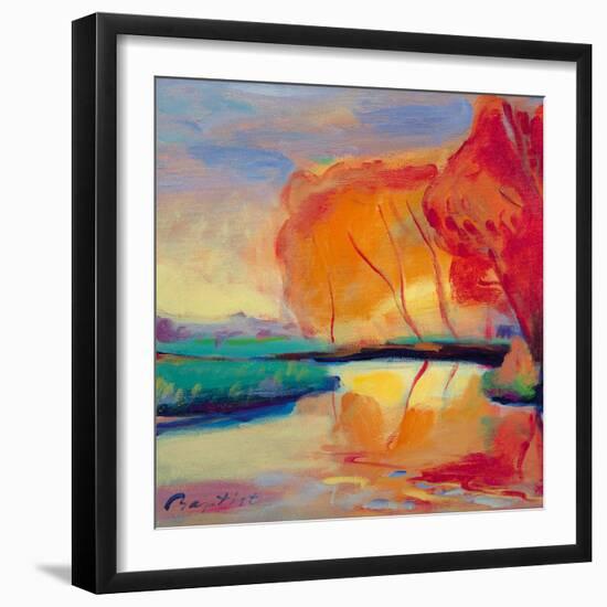 River Reflections-Gerry Baptist-Framed Giclee Print