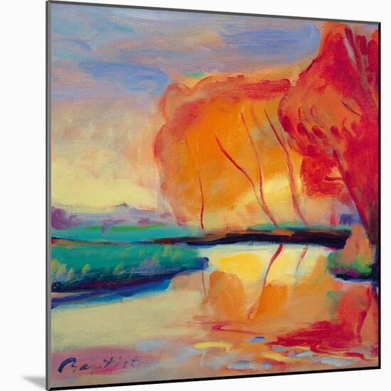 River Reflections-Gerry Baptist-Mounted Giclee Print