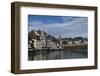 River Reuss and Kapellbrucke, Hofkircke Beyond, Lucerne, Switzerland, Europe-James Emmerson-Framed Photographic Print